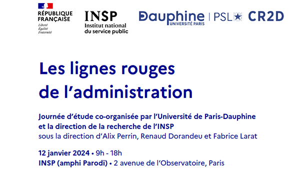 Les lignes rouges de l’administration | Centre de Recherche Droit ...